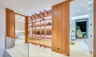 Villa contemporaine neuve avec vues panoramiques à vendre sur le célèbre Golden Mile de Marbella 807944 