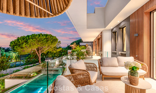 Villa contemporaine neuve avec vues panoramiques à vendre sur le célèbre Golden Mile de Marbella 807945 