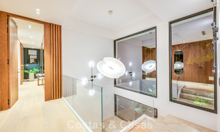Villa contemporaine neuve avec vues panoramiques à vendre sur le célèbre Golden Mile de Marbella 807950 