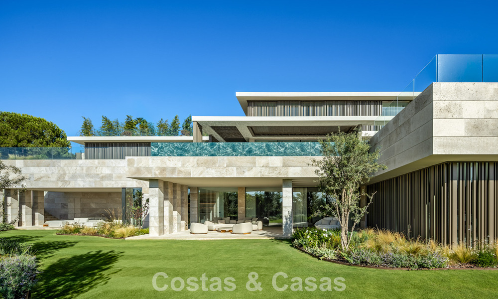 Villa neuve d’avant-garde à vendre avec des vues panoramiques spectaculaires à La Reserva Club, Sotogrande, Costa del Sol 807897