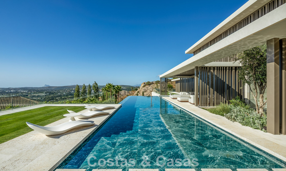Villa neuve d’avant-garde à vendre avec des vues panoramiques spectaculaires à La Reserva Club, Sotogrande, Costa del Sol 807898