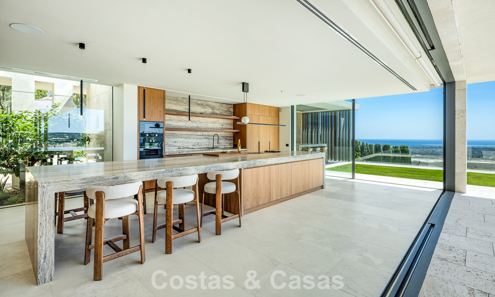 Villa neuve d’avant-garde à vendre avec des vues panoramiques spectaculaires à La Reserva Club, Sotogrande, Costa del Sol 807901