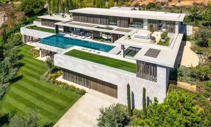 Villa neuve d’avant-garde à vendre avec des vues panoramiques spectaculaires à La Reserva, Sotogrande, Costa del Sol 807909