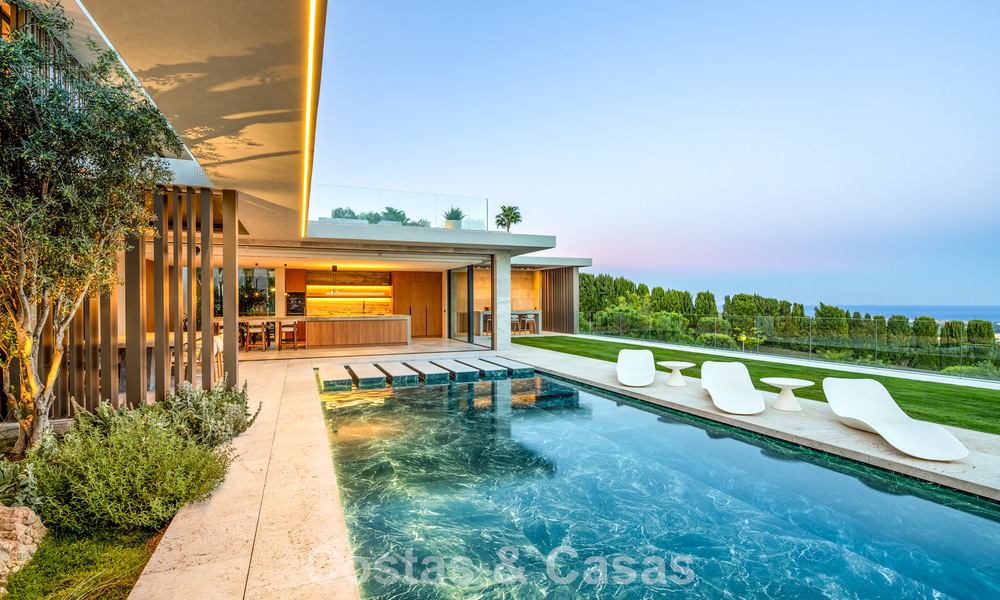 Villa neuve d’avant-garde à vendre avec des vues panoramiques spectaculaires à La Reserva Club, Sotogrande, Costa del Sol 807912