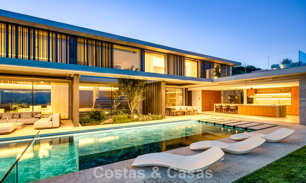 Villa neuve d’avant-garde à vendre avec des vues panoramiques spectaculaires à La Reserva Club, Sotogrande, Costa del Sol 807913