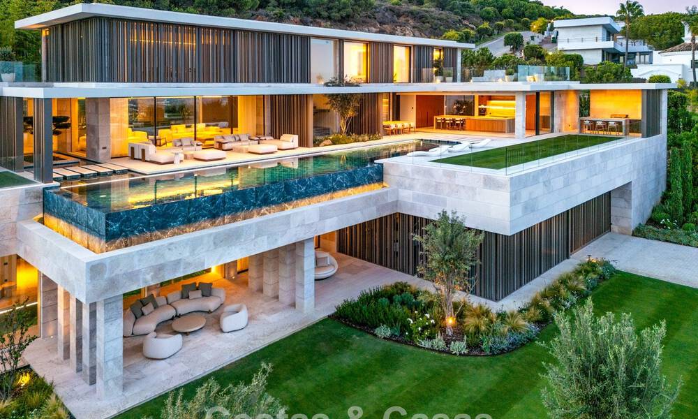 Villa neuve d’avant-garde à vendre avec des vues panoramiques spectaculaires à La Reserva Club, Sotogrande, Costa del Sol 807915