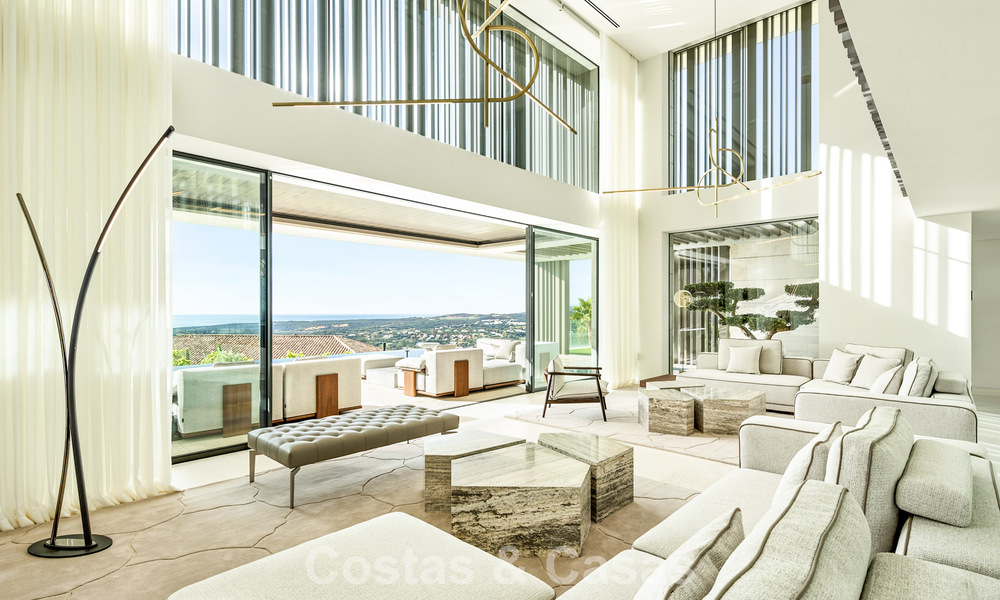 Villa neuve d’avant-garde à vendre avec des vues panoramiques spectaculaires à La Reserva Club, Sotogrande, Costa del Sol 807917
