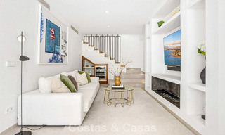 Villa modernisée au style méditerranéen contemporain à vendre dans la Golf Valley de Nueva Andalucía, Marbella 807998 