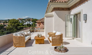 Villa méditerranéenne de luxe avec intérieur d’inspiration française à vendre au cœur de Nueva Andalucía, Marbella 808044 