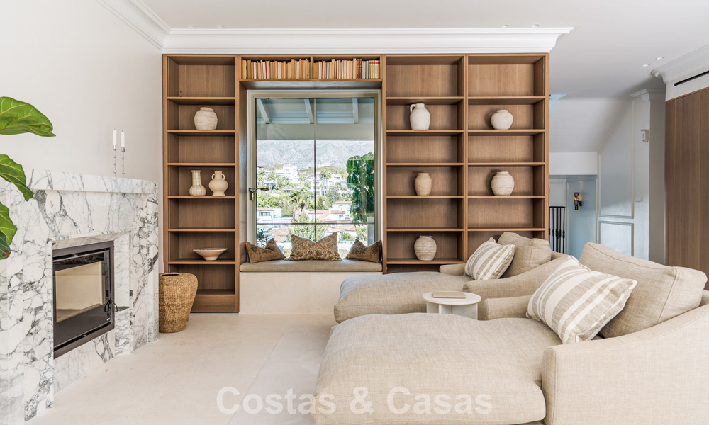 Villa méditerranéenne de luxe avec intérieur d’inspiration française à vendre au cœur de Nueva Andalucía, Marbella 808057