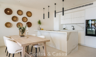 Penthouse duplex de luxe avec vue panoramique à vendre dans la vallée du golf de Nueva Andalucía, Marbella 808062 