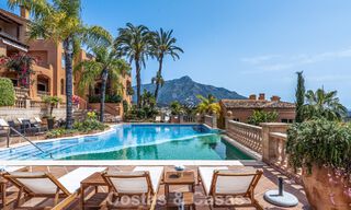 Penthouse duplex de luxe avec vue panoramique à vendre dans la vallée du golf de Nueva Andalucía, Marbella 808067 