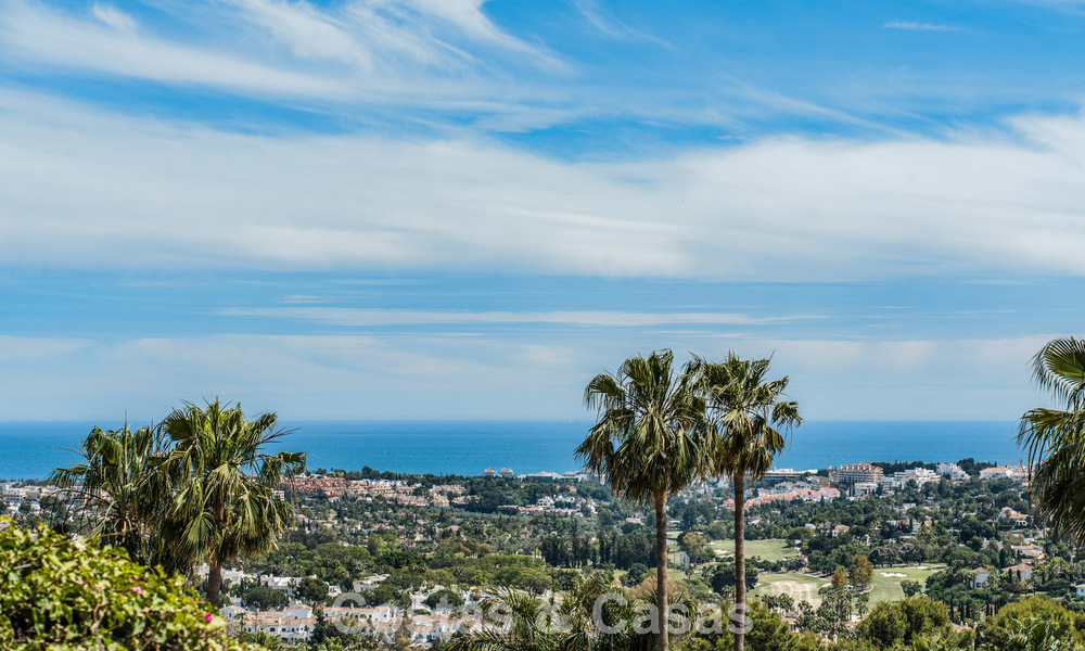 Penthouse duplex de luxe avec vue panoramique à vendre dans la vallée du golf de Nueva Andalucía, Marbella 808069