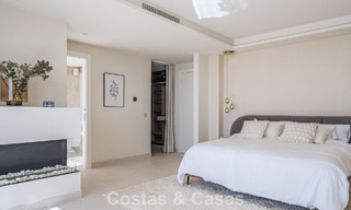 Penthouse duplex de luxe avec vue panoramique à vendre dans la vallée du golf de Nueva Andalucía, Marbella 808078 