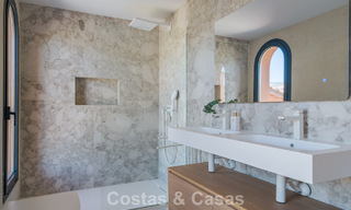 Penthouse duplex de luxe avec vue panoramique à vendre dans la vallée du golf de Nueva Andalucía, Marbella 808091 