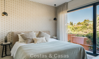 Penthouse duplex de luxe avec vue panoramique à vendre dans la vallée du golf de Nueva Andalucía, Marbella 808093 
