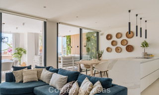 Penthouse duplex de luxe avec vue panoramique à vendre dans la vallée du golf de Nueva Andalucía, Marbella 808097 