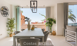 Penthouse duplex de luxe avec vue panoramique à vendre dans la vallée du golf de Nueva Andalucía, Marbella 808098 