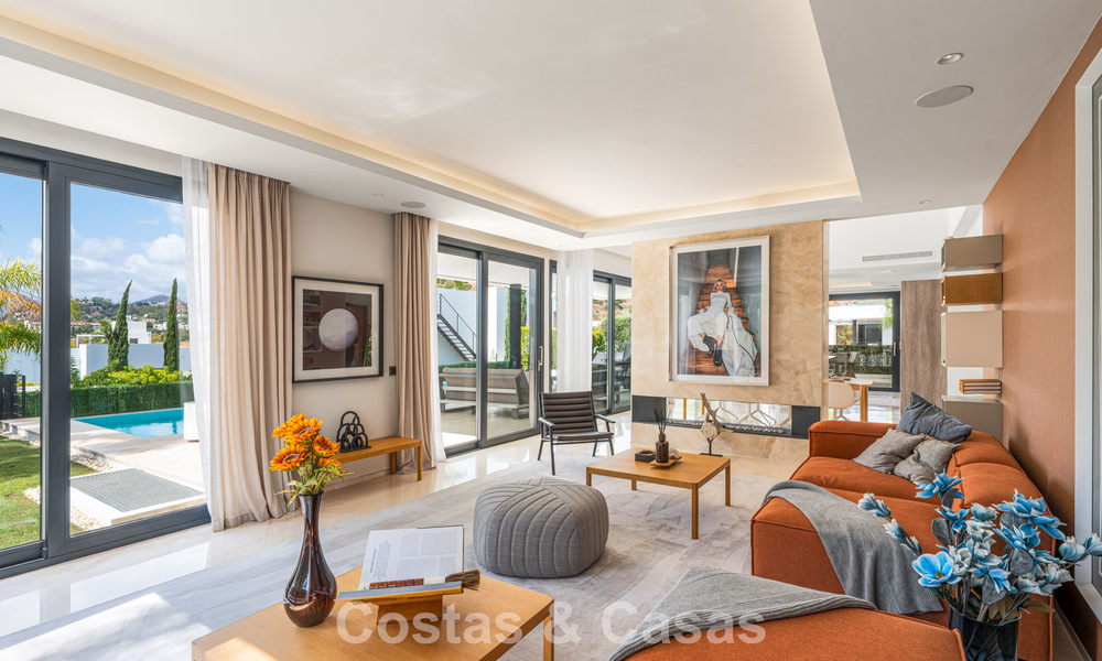 Villa contemporaine de luxe au design minimaliste à vendre à Nueva Andalucía, Marbella 808107