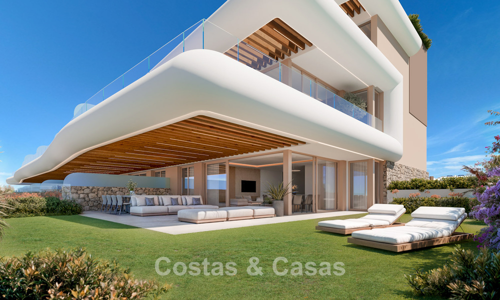 Appartements neufs de luxe à vendre dans une résidence à quelques minutes à pied de la plage à Casares, Costa del Sol 808156