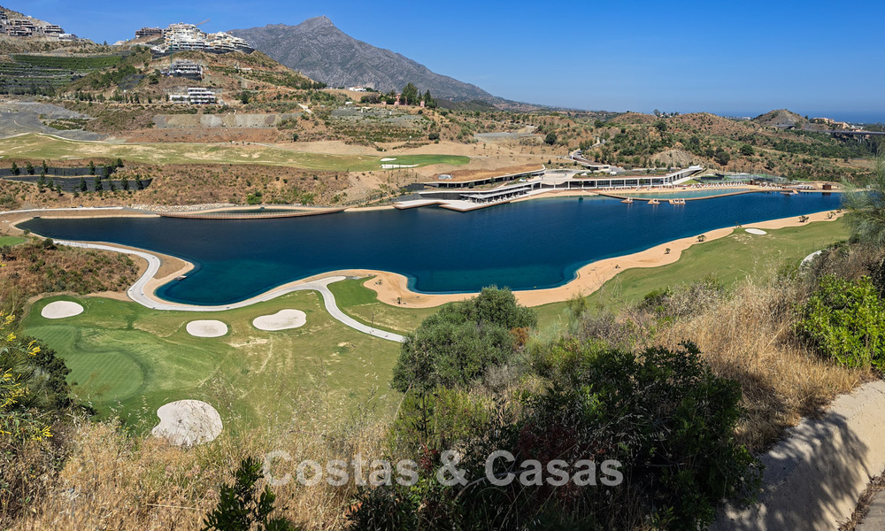 Appartements contemporains de luxe à vendre dans un resort de golf dans les collines de Marbella - Benahavís 808676