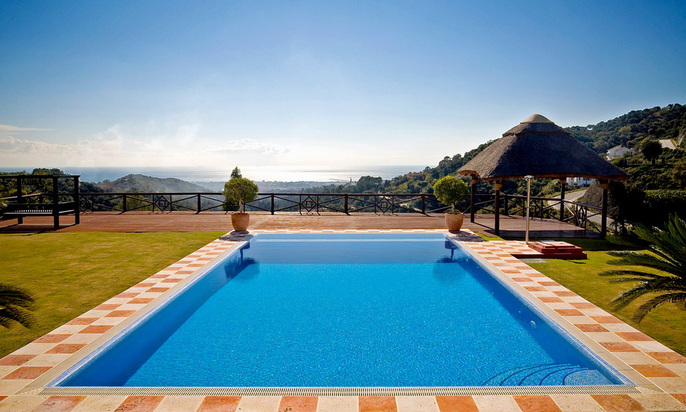 Villa exclusive à vendre avec vue sur mer dans La Zagaleta en Marbella - Benahavis 30424