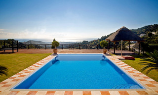 Villa exclusive à vendre avec vue sur mer dans La Zagaleta en Marbella - Benahavis 30424 