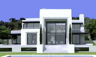 Nouvelles villas modernes de luxe à vendre dans Marbella 15824 