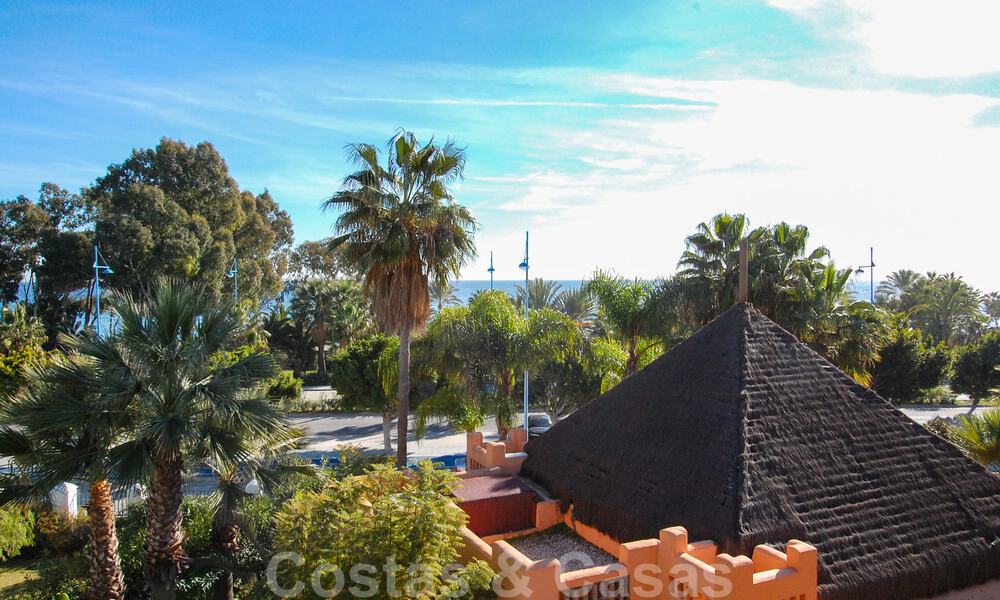 Appartements et penthouses de luxe à vendre dans un complexe en première ligne de plage à San Pedro, Marbella 29894