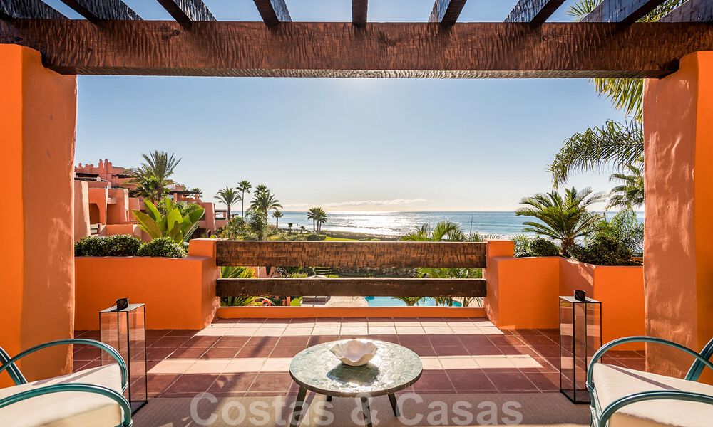 Appartements et penthouses de luxe à vendre en première ligne de plage à Marbella 33876
