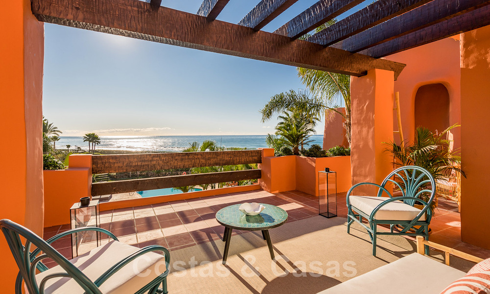 Appartements et penthouses de luxe à vendre en première ligne de plage à Marbella 33877