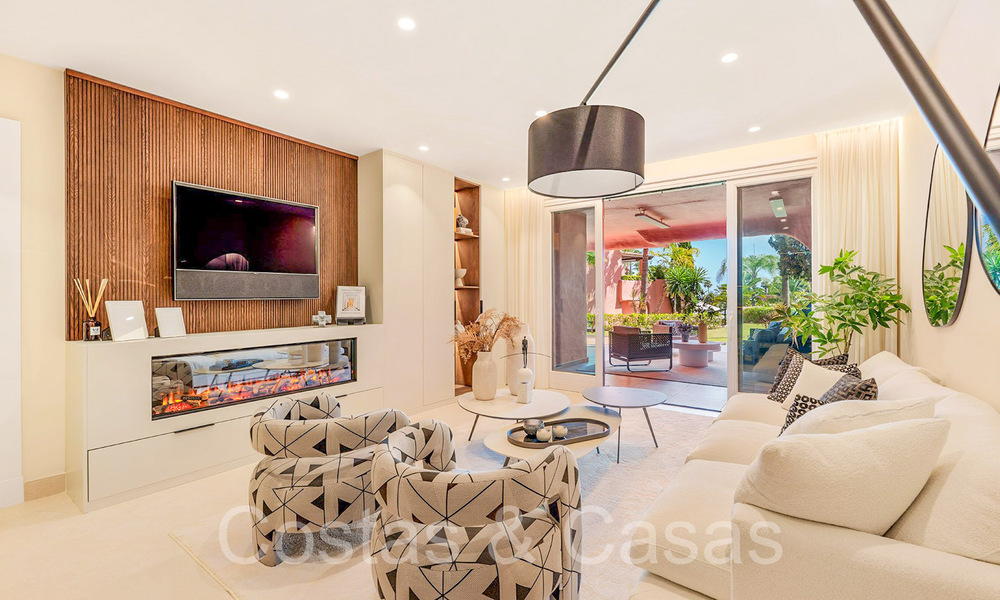 Appartements exclusifs en première ligne de plage à vendre sur la New Golden Mile, entre Marbella et la ville d’Estepona 795434