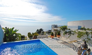 Penthouse de luxe à vendre dans un complexe en première ligne de plage, nouvelle Mille d' Or, Marbella - Estepona 13132 