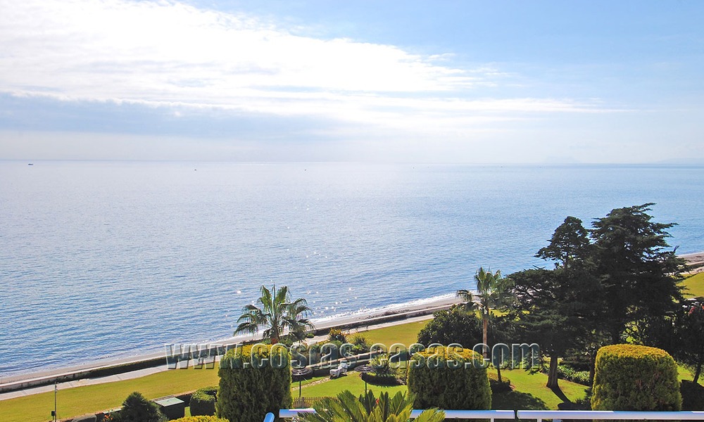 Penthouse de luxe à vendre dans un complexe en première ligne de plage, nouvelle Mille d' Or, Marbella - Estepona 13134