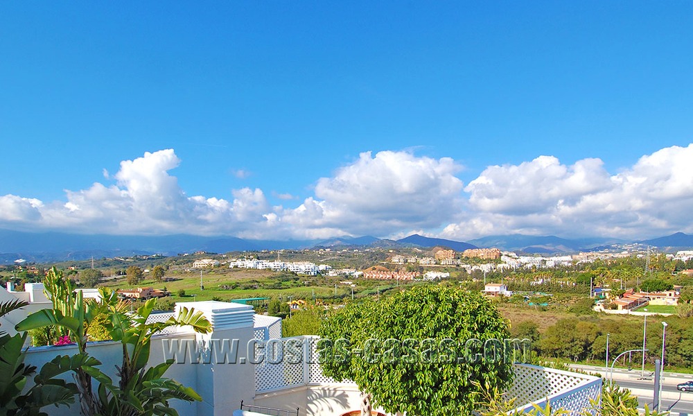 Penthouse de luxe à vendre dans un complexe en première ligne de plage, nouvelle Mille d' Or, Marbella - Estepona 13135