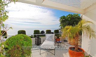 Penthouse de luxe à vendre dans un complexe en première ligne de plage, nouvelle Mille d' Or, Marbella - Estepona 13139 