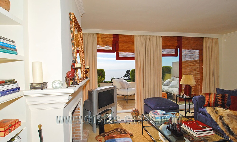 Penthouse de luxe à vendre dans un complexe en première ligne de plage, nouvelle Mille d' Or, Marbella - Estepona 13142