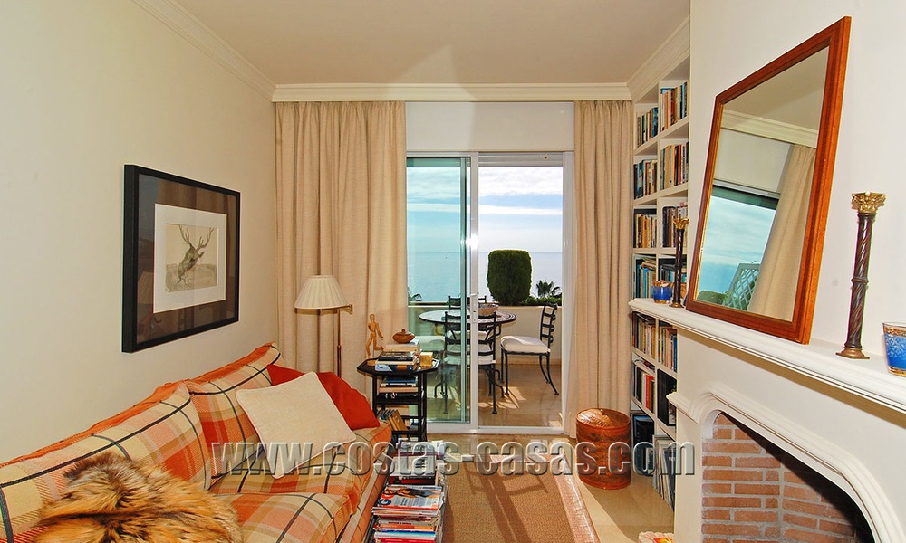 Penthouse de luxe à vendre dans un complexe en première ligne de plage, nouvelle Mille d' Or, Marbella - Estepona 13146