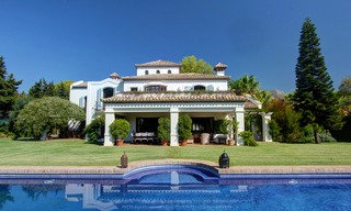 Villa de luxe à vendre sur la Mille d' Or à Marbella 5586 