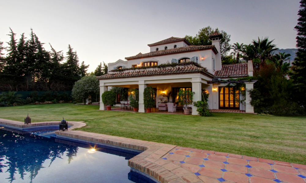 Villa de luxe à vendre sur la Mille d' Or à Marbella 5581