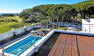 Villa moderne contemporaine en première ligne de plage à vendre à Marbella 5424 