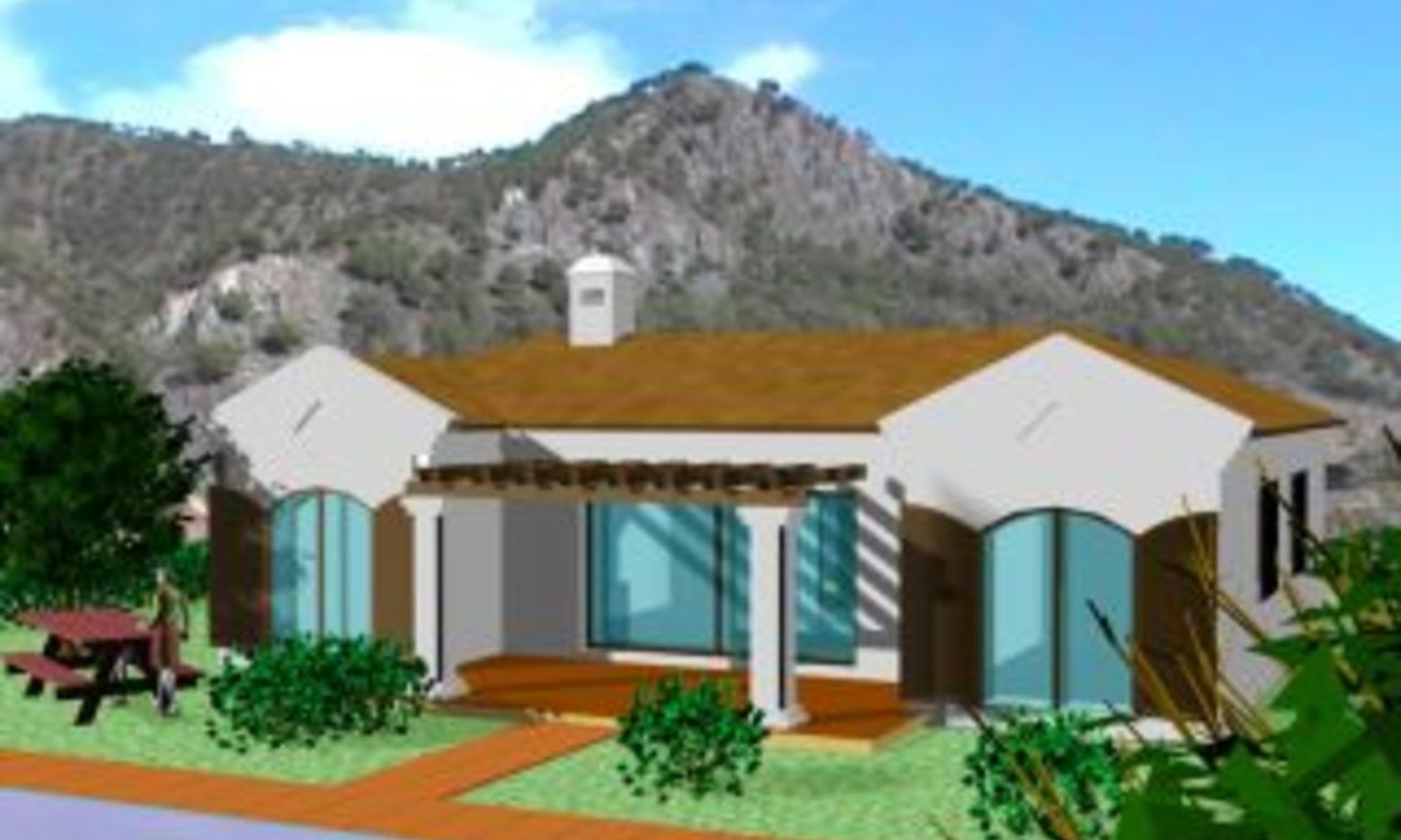 Projet intéressant 30.000m2 de parcelle + nouvelle villa à vendre - intérieur des terres Costa del Sol 0